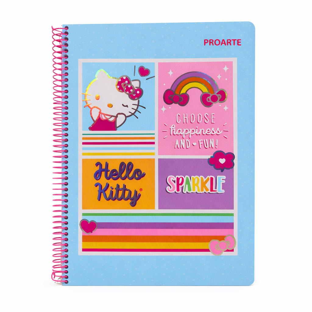 CUADERNO TRIPLE 120 HJS 3 MATERIAS PREMIUM HELLO KITTY PROARTE 37798-82