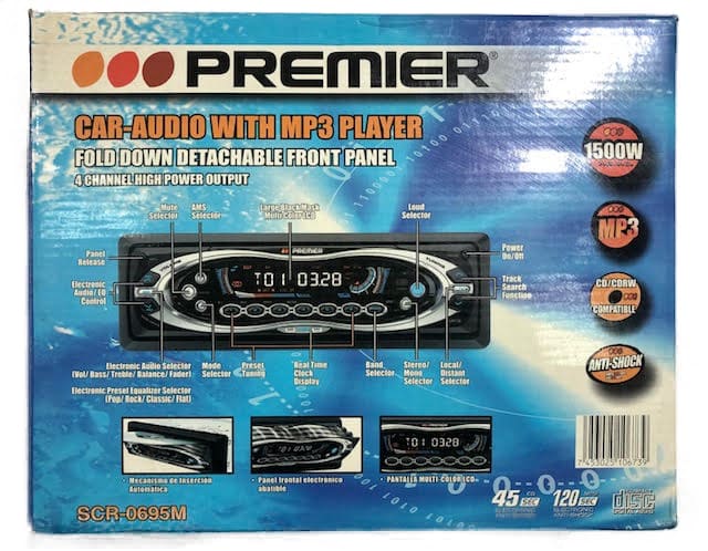 RADIO AUTO PREMIER MP3 CONTROL REMOTO2