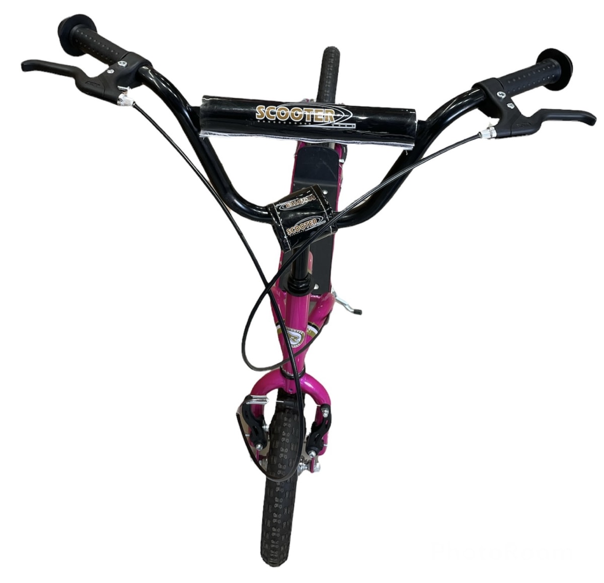 SCOOTER BICICLETA ARO 12 ROSADA IB-BK700-ROSADA3