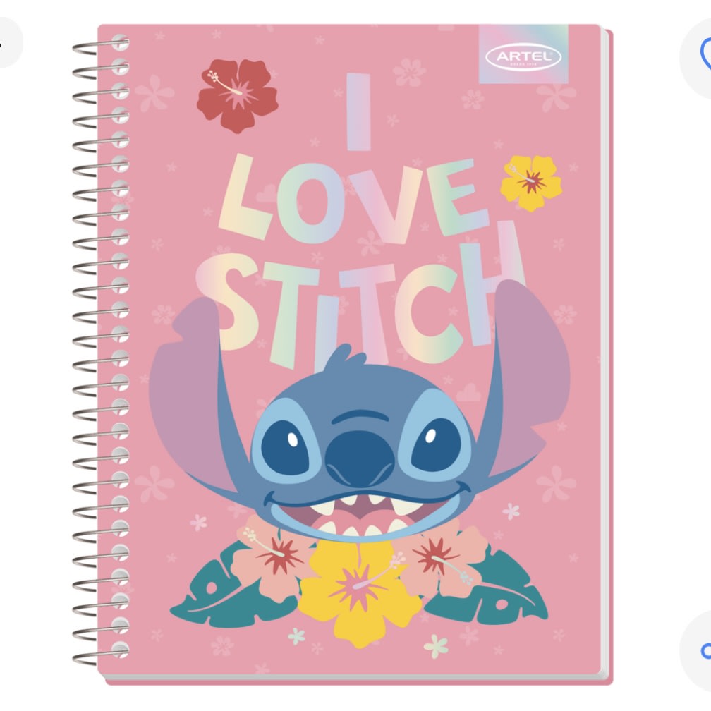 CUADERNO 7 MM TRIPLE 150 HJAS 3 MATERIAS STITCH ARTEL 201220203