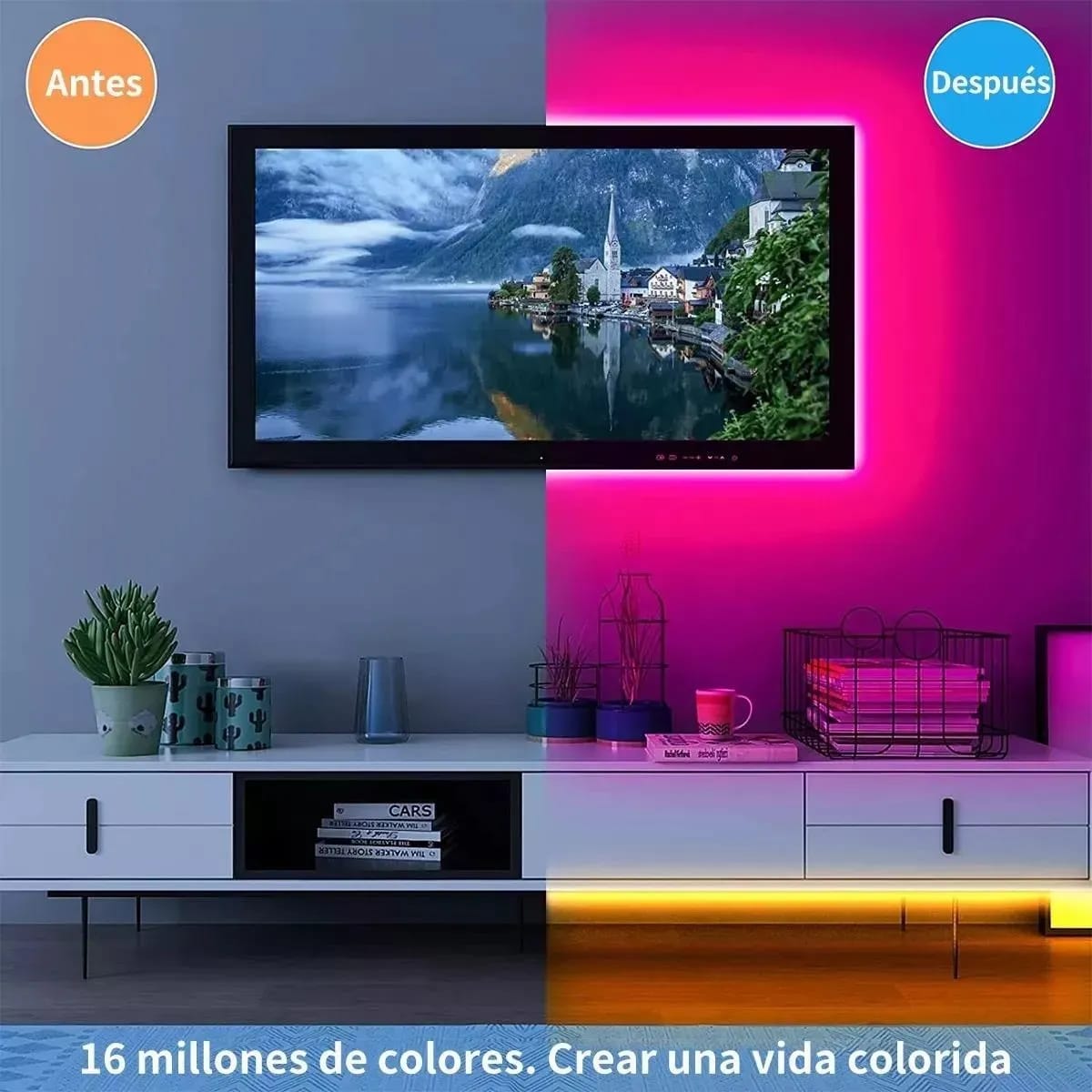 TIRA DE LUCES RGB LED 30 MTS3