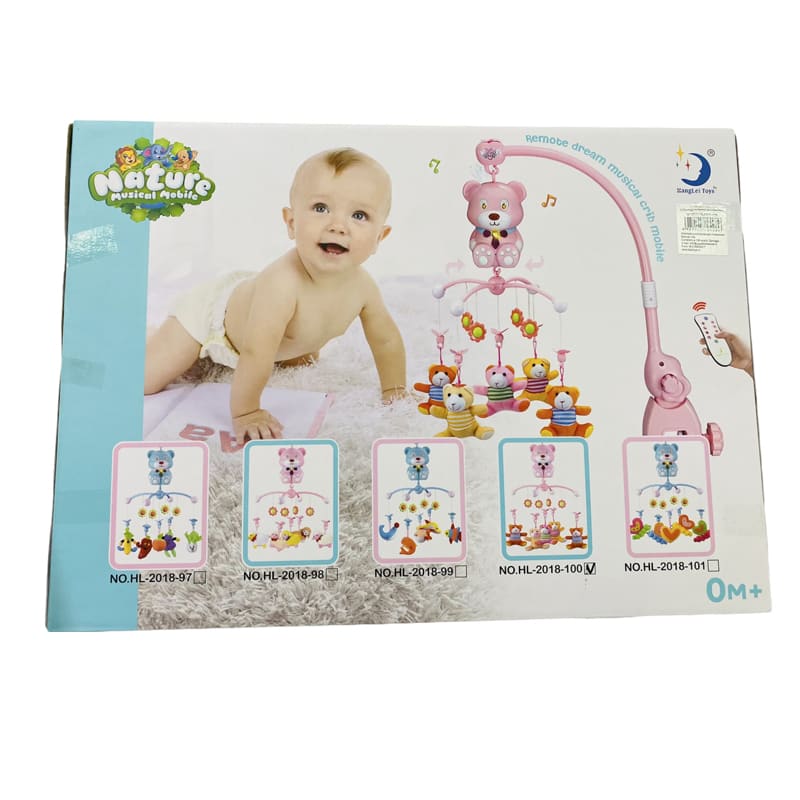 MOVIL MUSICAL C/CONTROL REMOTO (PILA NO INCLUIDA) 0