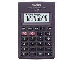 CALCULADORA DE BOLSILLO HL-4A 91486  6178 0
