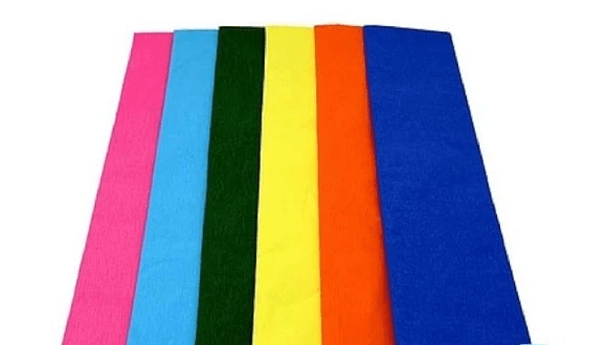 PACK 10 PAPEL CREPE 50 X 200 CM UNIDAD SURTIDO COLORES YUAN1