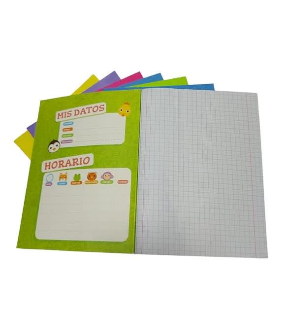 CUADERNO COLLEGE MAT. 7MM 80 HJS. 17.5x24 CM ARTE TOP 426181