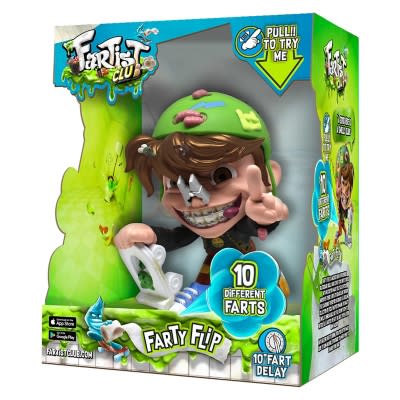 FIGURAS FARTIST CLUB 10 PEDOS DIFERENTES C/SONIDO JG48FARTFF 0