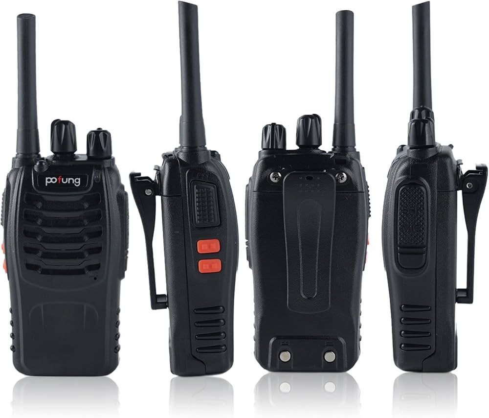 RADIO 2 WALKIE TALKIE BF-888S BAOFENG CON 2 CARGADORES DIGITAL1