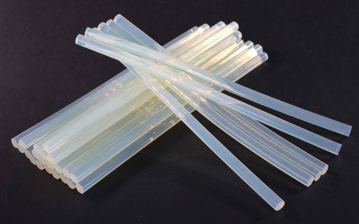 50 SILICONA EN BARRA DELGADA 7MM. 30CM. TRANSPARENTE 73582
