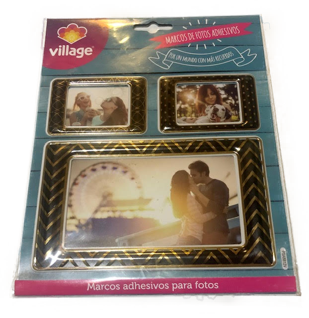 MARCOS FOTO CUADRADO ADHESIVO 3
