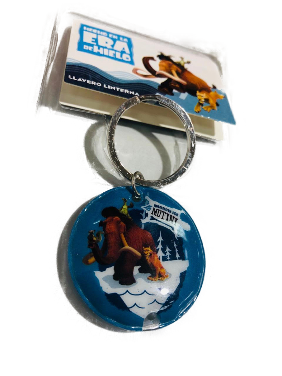 LLAVERO LINTERNA LOGO ERA DE HIELO 0