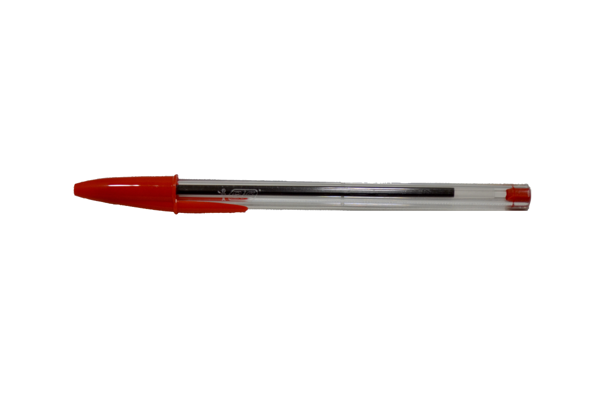 LAPIZ PASTA BIC ROJO CRISTAL3