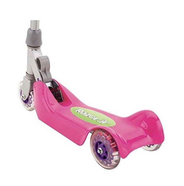 SCOOTER 3 RUEDA METALICO ROSADO RAZOR4