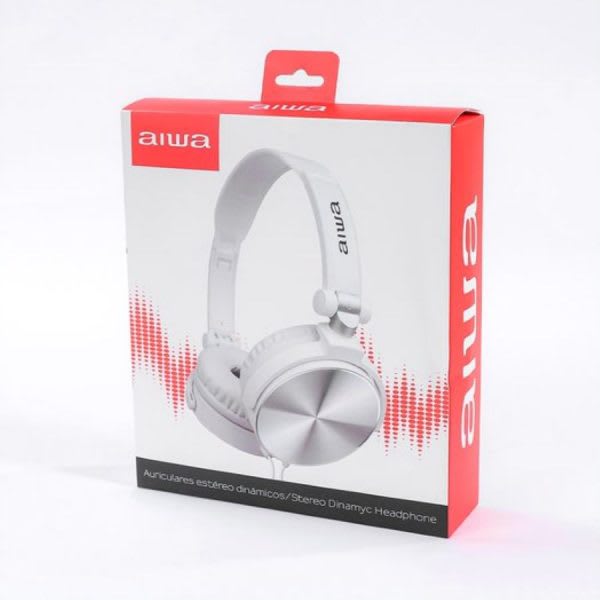 AUDIFONO AIWA 1.2 METRO CABLE Y MICROFONO AWX107W 1