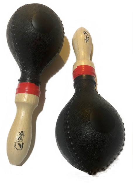 PAR DE MARACA GRANDE PLASTICA 22 CM4