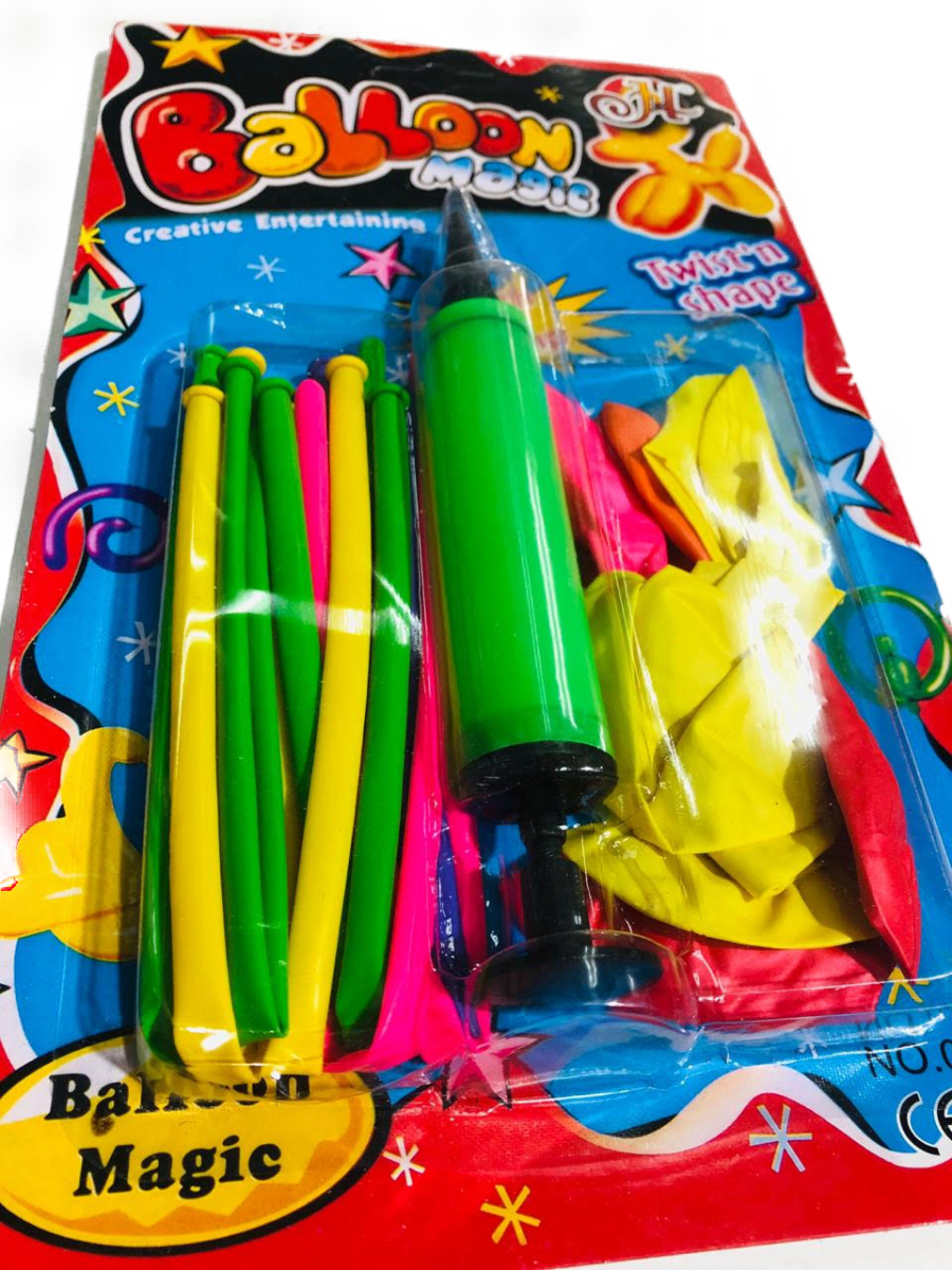 SET GLOBO + INFLADOR DE GLOBO2