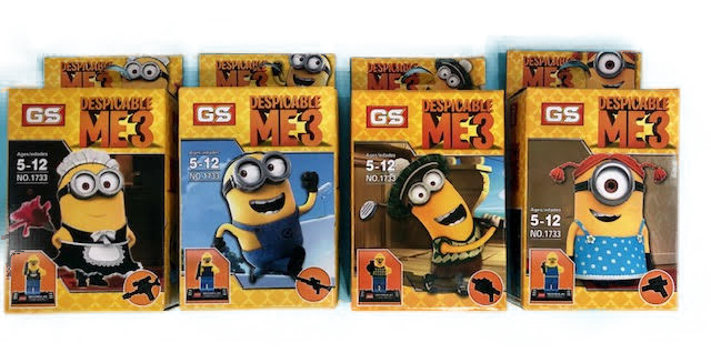 FIGURA MINIONS ARMABLE 4400325