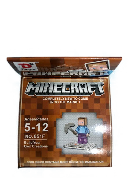 FIGURA MINECRAFT ARMABLE N°851F1