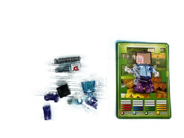 FIGURA MINECRAFT ARMABLE N°851F2