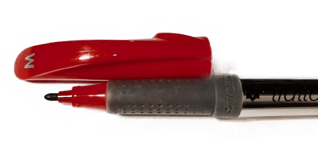 PLUMON CD MARK OHP ROJO P/MEDIA TRATTO2