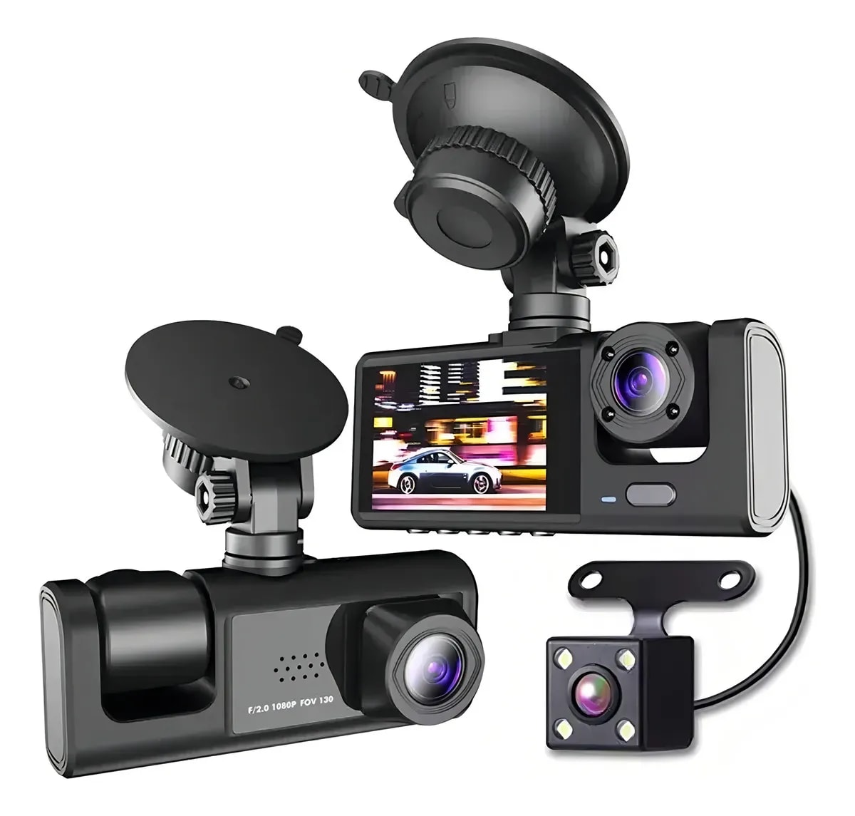 Cámara HD Doble para Auto 0
