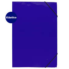 CARPETA CARTON CON ELASTICOS AZUL 34X24 STELAN 8633961