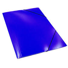 CARPETA CARTON CON ELASTICOS AZUL 34X24 STELAN 863396 1