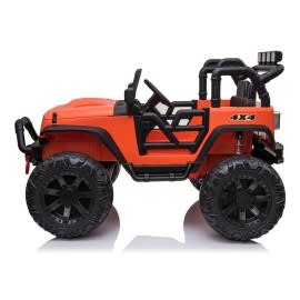 JEEP A BATERIA LUZ Y SONIDO NARANJO JC666NA3