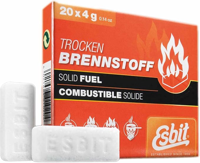 COMBUSTIBLE EN PASTILLA 20 UND X 4 GRS TOCKEN 0