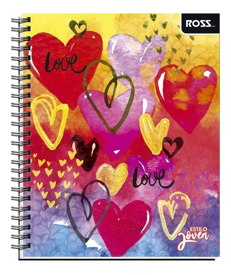 CUADERNO UNIVERSITARIO 7MM 100 HJS ROSS JOVEN 29974-K2