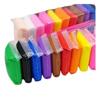 MASA PARA MOLDEAR 12 COLORES EN BOLSA SUPER CLAY2