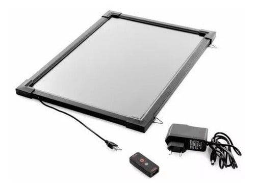 PIZARRA LED 60x80 CM CAMBIA DE COLOR C/CORRIENTE3