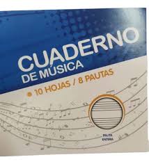 CUADERNO DE MÚSICA PAUTA ENTERA REGAIL FN2636 0