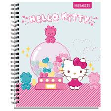 CUADERNO UNIV. HELLO KITTY MAT. 5 MM 100 HJS PROARTE 35763-42
