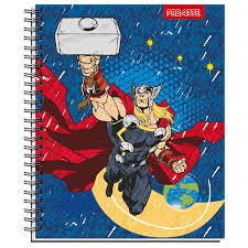 CUADERNO UNIV. MAT. 7MM 100 HJS AVENGERS PROARTE 34694-2q 1