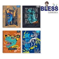 CUADERNO UNIV. MAT. 7MM 100 HJS DINO ARTEL 201203982