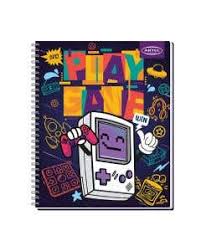 CUADERNO UNIV. MAT. 7MM 100 HJS GAMER ARTEL 201203801