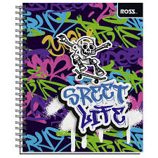 CUADERNO UNIV. MAT. 7MM 100 HJS STREET ROSS 29975-82