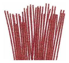 LIMPIA PIPA ROJA 25 UNID. X 30 CM BRILLOS MOTARRO DF018-42