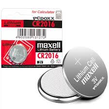 PILA RELOJ X 1 UNIDAD CR2016 DISPLEY  HONGWEI 36961