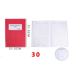 LIBRO ASISTENCIA 30 HJS TAPA BLANDA MOTARRO 2513381