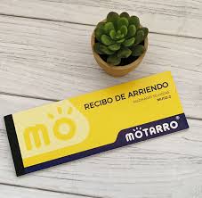 RECIBO DE ARRIENDO 50 HJS. MOTARRO MU112-23