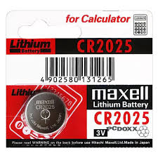 PILA RELOJ X 1 UNIDAD CR2032 y CR2025 MAXELL 3V 131265  1312582