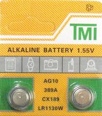 PILA RELOJ X 2 UNIDADES AG10-389-LR1130 T&E 251101- 777005 2511013