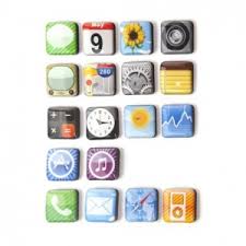 SET DE 18 ICONOS DE IPHONE APP MAGNETS2