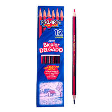 LAPIZ BICOLOR UNIDAD PROARTE DELGADO 14432-02