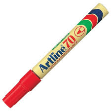 PLUMON PERMANENTE ARTLINE 70 ROJO2