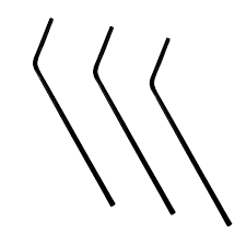 BOMBILLA NEGRA 100 PSC 21CM PLASTICA FELIZ 6052832