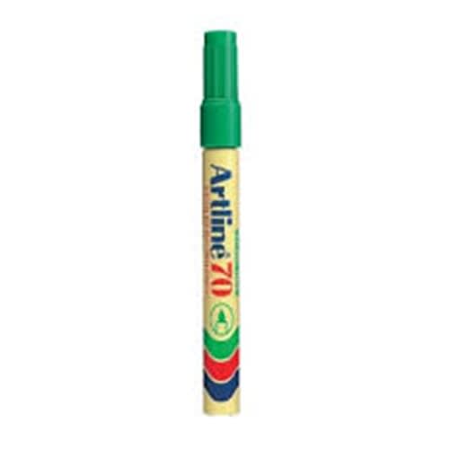 12 PLUMON PERMANENTE ARTLINE 70 VERDE PUNTA REDONDA 8013344