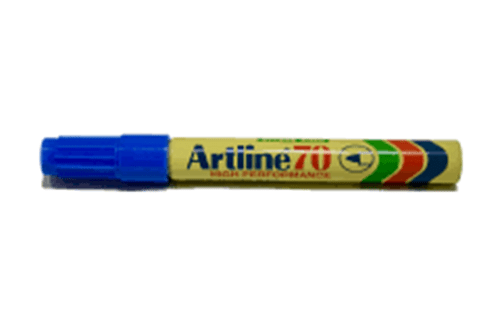 12 PLUMON PERMANENTE ARTLINE 70 AZUL PUNTA REDONDA 8013104