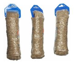 CORDEL CUERDA CAÑAMO 4MM X 15 MTS. 301132